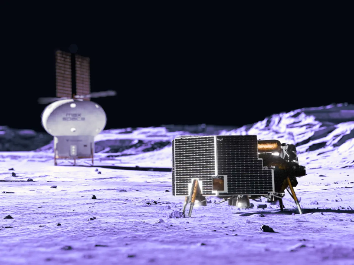 Griffin lunar lander from Voyager Lunar Systems