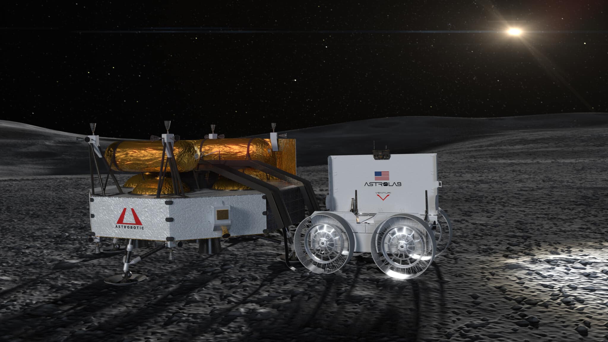 Astrolab FLIP lunar rover