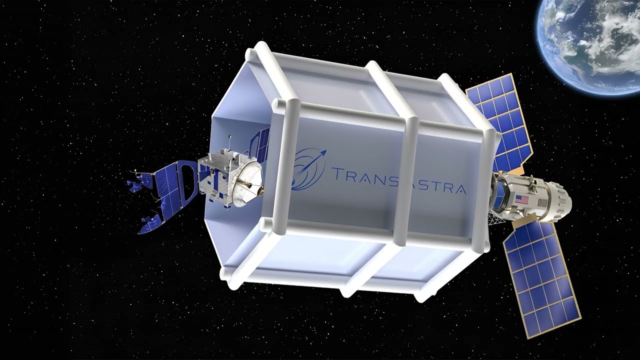 TransAstra asteroid capture bag and optical mining